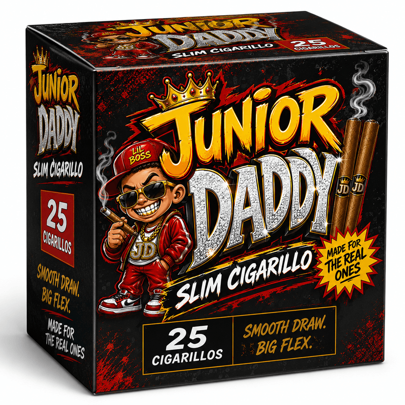JR Daddy single packaging