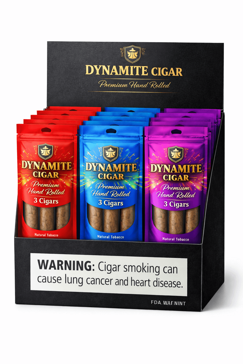 Dynamite box packaging