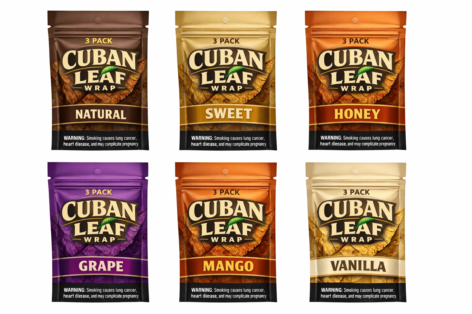 Cuban Leaf packaging