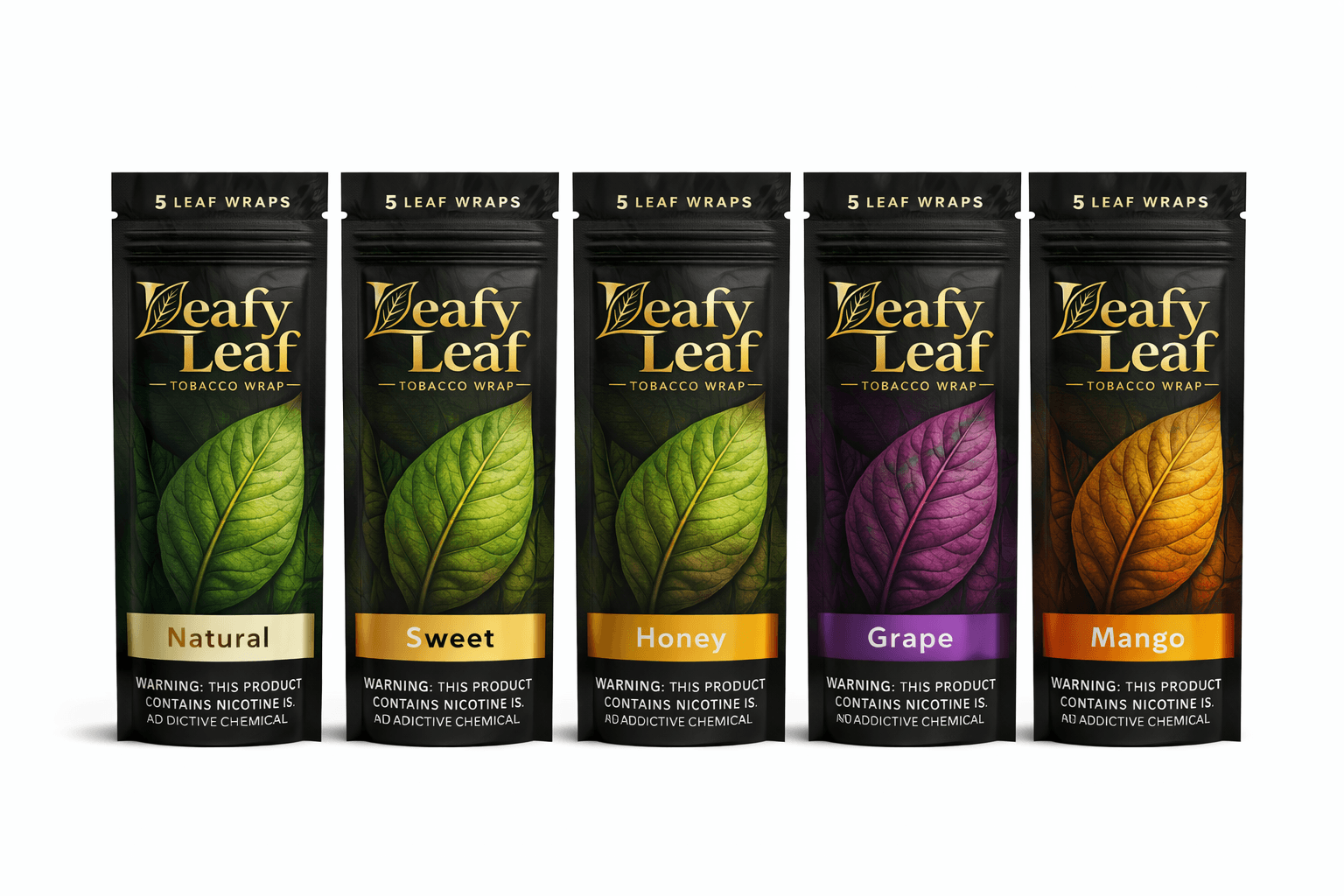 Leafy Leaf packaging